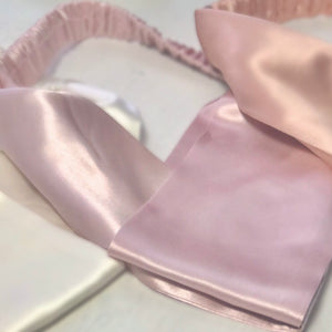 Pure Mulberry Silk Headband - Pink