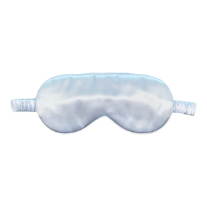 100% Pure Mulberry Silk Eye Mask - Sky Blue