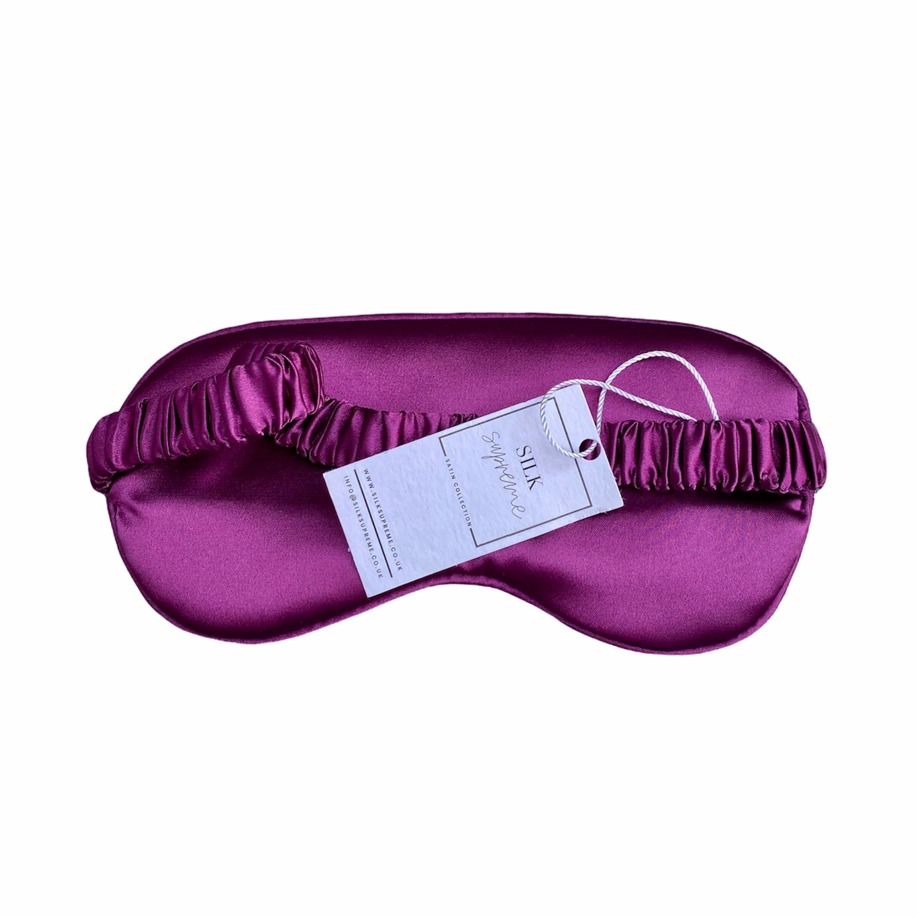 Satin Sleeping Eye Mask - Purple