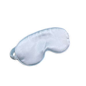 Satin Sleeping Eye Mask - Sky Blue